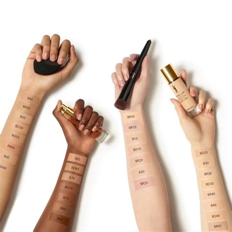 br30 cool almond b20 ivory ysl foundation cushion